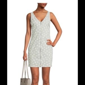 Floral Zip-Front Dress